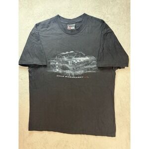 Vintage Dale Earnhardt Jr Shirt Chase Authentic's Sz M Black NASCAR Short Sleeve